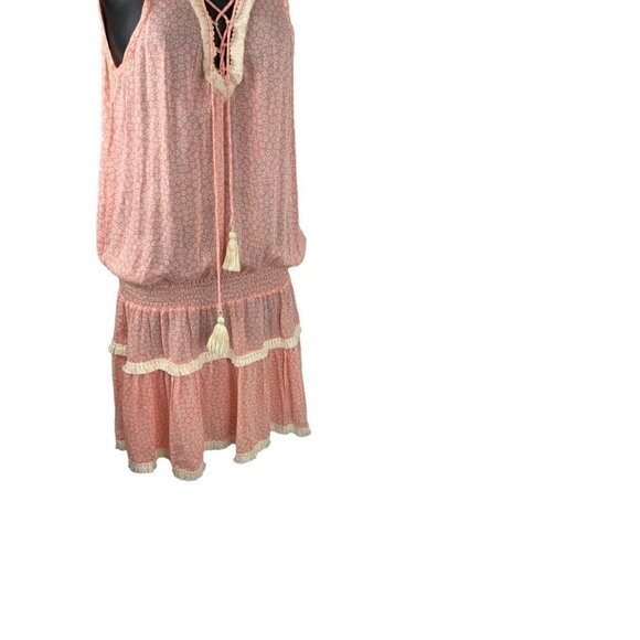 Coolchange dress weightless size M  pink white  sleeveless - Picture 7 of 10